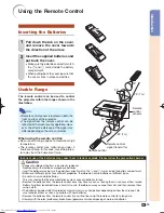 Предварительный просмотр 15 страницы Sharp XV-Z17000 Operation Manual