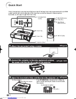 Предварительный просмотр 16 страницы Sharp XV-Z17000 Operation Manual