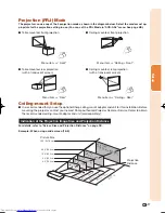 Предварительный просмотр 19 страницы Sharp XV-Z17000 Operation Manual