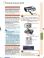 Предварительный просмотр 25 страницы Sharp XV-Z17000 Operation Manual