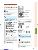 Предварительный просмотр 27 страницы Sharp XV-Z17000 Operation Manual