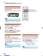 Предварительный просмотр 30 страницы Sharp XV-Z17000 Operation Manual