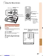 Предварительный просмотр 37 страницы Sharp XV-Z17000 Operation Manual