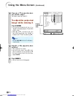 Предварительный просмотр 38 страницы Sharp XV-Z17000 Operation Manual