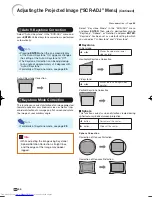 Предварительный просмотр 46 страницы Sharp XV-Z17000 Operation Manual