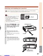 Предварительный просмотр 65 страницы Sharp XV-Z17000 Operation Manual