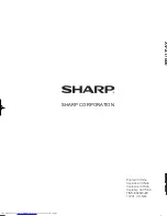 Предварительный просмотр 82 страницы Sharp XV-Z17000 Operation Manual