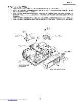 Предварительный просмотр 13 страницы Sharp XV-Z1U Service Manual