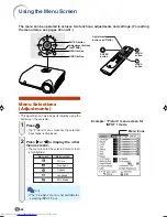 Preview for 41 page of Sharp XV-Z2000 Operation Manual