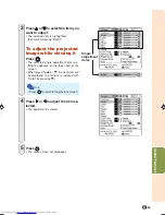 Preview for 42 page of Sharp XV-Z2000 Operation Manual