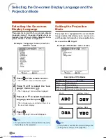 Preview for 55 page of Sharp XV-Z2000 Operation Manual