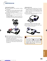 Preview for 56 page of Sharp XV-Z2000 Operation Manual