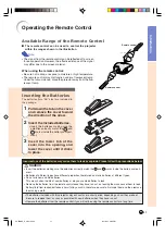 Предварительный просмотр 12 страницы Sharp XV-Z200U Operation Manual