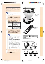 Предварительный просмотр 34 страницы Sharp XV-Z200U Operation Manual