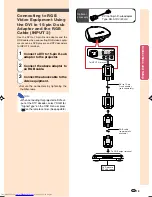 Предварительный просмотр 21 страницы Sharp XV-Z201E Operation Manual