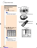 Предварительный просмотр 42 страницы Sharp XV-Z201E Operation Manual