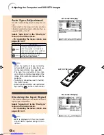 Предварительный просмотр 52 страницы Sharp XV-Z201E Operation Manual