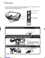 Предварительный просмотр 14 страницы Sharp XV-Z21000 Operation Manual