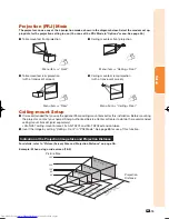 Предварительный просмотр 17 страницы Sharp XV-Z21000 Operation Manual