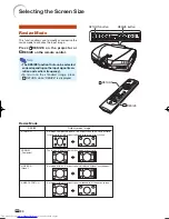 Предварительный просмотр 32 страницы Sharp XV-Z21000 Operation Manual