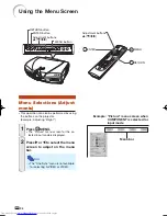 Предварительный просмотр 36 страницы Sharp XV-Z21000 Operation Manual