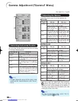 Предварительный просмотр 42 страницы Sharp XV-Z21000 Operation Manual