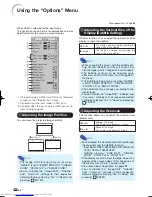 Предварительный просмотр 44 страницы Sharp XV-Z21000 Operation Manual