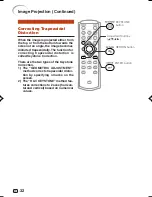 Предварительный просмотр 33 страницы Sharp XV-Z3000 - Vision WXGA DLP Projector Operation Manual