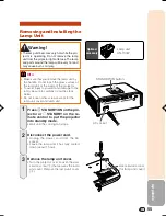 Предварительный просмотр 56 страницы Sharp XV-Z3000 - Vision WXGA DLP Projector Operation Manual