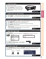 Предварительный просмотр 21 страницы Sharp XV-Z30000 Operation Operation Manual