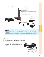 Предварительный просмотр 29 страницы Sharp XV-Z30000 Operation Operation Manual