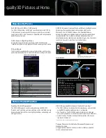 Предварительный просмотр 3 страницы Sharp XV-Z30000 Operation Specifications