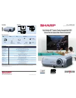 Sharp XV-Z3100 - DLP Projector - HD 720p Specifications preview