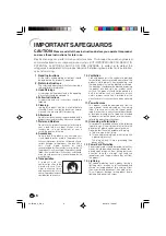 Preview for 7 page of Sharp XV-Z3100U Operation Manual