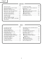 Preview for 2 page of Sharp XV-Z7000U/E Service Manual