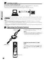 Предварительный просмотр 18 страницы Sharp XV-Z90 Operation Manual