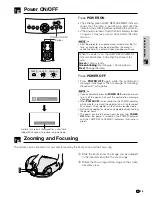 Предварительный просмотр 19 страницы Sharp XV-Z90 Operation Manual