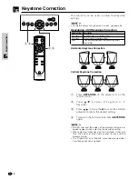 Предварительный просмотр 22 страницы Sharp XV-Z90 Operation Manual