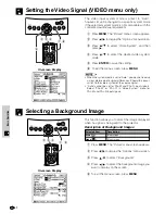 Предварительный просмотр 40 страницы Sharp XV-Z90 Operation Manual