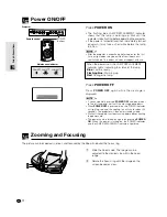 Предварительный просмотр 19 страницы Sharp XV-Z9000E Operation Manual