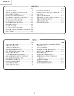 Предварительный просмотр 2 страницы Sharp XV-Z9000E Service Manual