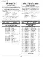 Предварительный просмотр 122 страницы Sharp XV-Z9000E Service Manual