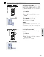 Preview for 34 page of Sharp XV-Z9000U - Vision - DLP Projector Operation Manual