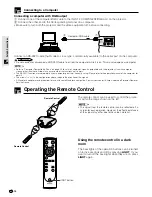 Preview for 18 page of Sharp XV-Z91E Operation Manual