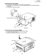 Предварительный просмотр 13 страницы Sharp XV-ZW99U Service Manual