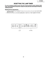 Предварительный просмотр 17 страницы Sharp XV-ZW99U Service Manual