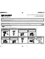Sharp XVZ-9000 Lamp Unit Operation Manual preview