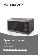 Preview for 1 page of Sharp YC-MG01E-S Operation Manual