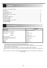 Preview for 4 page of Sharp YC-MG01E-S Operation Manual