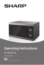 Sharp YC-MG01U-S Operating Instructions Manual preview